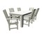 Highwood Usa Lehigh 7pc Rectangular Outdoor Patio Furniture Dining Set 84 x 42 AD-ST7LH1CO5AA-WHE - alternate 1